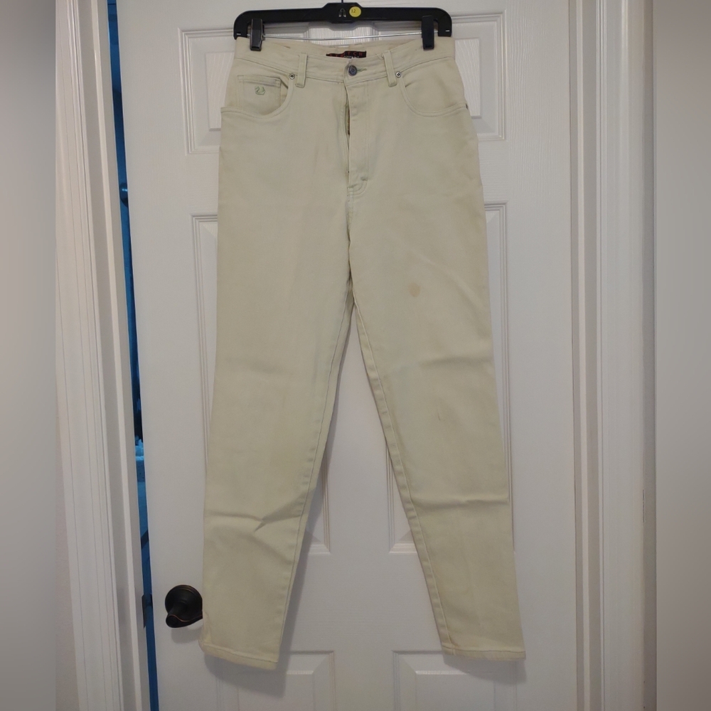Gloria Vanderbilt Green Stretch Jean 5 Pocket Sz12
